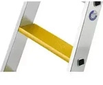 MUNK Trittauflage clip-step R13 gelb L&auml;nge 667 mm