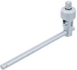 BGS Steckschl&uuml;ssel-Adapter mit Ratschenfunktion, mit Gleitgriff, Abtrieb 12,5...