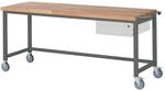 STIER Fahrbare Werkbank Premium mit 1 Schublade BxTxH 2000x700x880 mm