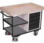 Cordes Werkstattwagen 3 Ladefl&auml;chen RAL 7016