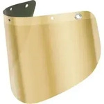 Schutzscheibe gr&uuml;n,PC, 500x250x1mm,goldbedampft