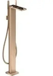 hansgrohe Wannen-Einhebelmischer Axor MyEdition A 196mm, bodensteh., o. Pl., pol. r