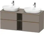 Duravit Waschtischunterschrank D-Neo 140x55cm, 2 SBK, 2 A, B bs, b geb/Bas ma