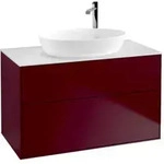 V&B Waschtischunterschrank Wandbeleuchtung Finion 100x60,3cm, Abd.-Pl. wh. m, Peony