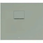 V&B Duschwanne Squaro Infinity 80x70x4cm, m gre., Eck-Einbau li gg Wand