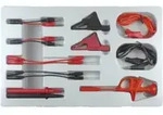 KS Tools 12/24V Diagnose Pr&uuml;f- und Mess-Kabel-Satz, 13-teilig