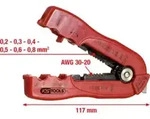 KS Tools Multifunktions-Abisolierwerkzeug, 0,2-0,8mm