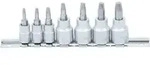 BGS Schraubenausdreher-Satz 7098, Antrieb Innenvierkant 6,3 mm (1/4") / 10 mm...
