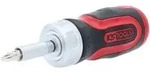 KS Tools 1/4" 6 in 1 Mini-Ratschen-Schraubendreher