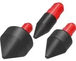 Riegler Gummid&uuml;sen-Set ( &Oslash;14, 25, 35 mm) zum Aufstecken auf das Rohr