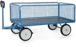 fetra Handpritschenwagen 6436V - Tragkraft 1250kg Vollgummi-Reifen