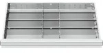 STIER Schubladeneinteilung Metalleinteilung BLH 200-300 mm Innenma&szlig; 800x450 mm...
