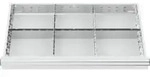 STIER Schubladeneinteilung Metalleinteilung BLH 150/175 mm Innenma&szlig; 800x450 mm...
