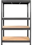 STIER Schwerlast-Fachbodenregal Fachlast 600kg HxBxT 1770x1200x600 mm