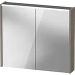 Duravit LED-Spiegel D-Code 2.0 m SD T J 2 T&uuml;r., Lichtf ob, 80x70x14,8cm, bas. ma