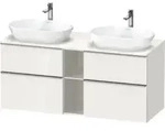 Duravit Waschtischunterschrank D-Neo 140x55cm, 2 SBK, 2 A, B bs, ES geb/w hgl