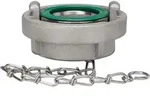 Riegler Storz-Blindkupplung, Kette, ES V4A, Storz-Gr&ouml;&szlig;e 65, KA 81 mm