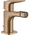 hansgrohe Bidet-Einhebelmischer Axor Citterio E A 114mm, m HG, ZugstAblGar, brush. r