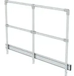 MUNK Gel&auml;nder starr f&uuml;r Plattforml&auml;nge 1860 mm
