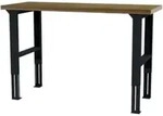 STIER H&ouml;henverstellbarer Werktisch BxTxH 1500x600x760-1060 mm