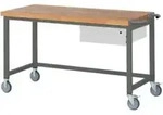 STIER Fahrbare Werkbank Premium mit 1 Schublade BxTxH 1500x700x880 mm