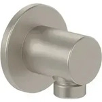 V&B Wandanschlussbogen Universal Showers Rund, Wandmontage, brushed nickel black