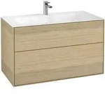 V&B Waschtischunterschrank Finion 99,6x59,1x49,8cm, Oak Veneer