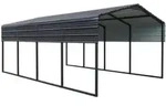 Westmann Carport Kopenhagen M 596 x 366 x 261 cm Grau