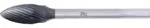 PFERD Schleifstift B 0613/3 Z5 HC-FEP Wolframkarbid