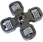 Eibenstock Drehkreuz kpl. mit 16 Fr&auml;ssternen (spitz) EPF 1503