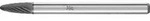 PFERD Tungsten carbide burrs RBF 0307/3 Z3 PLUS HC-FEP