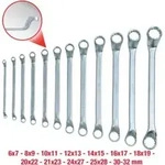 KS Tools CLASSIC Doppel-Ringschl&uuml;ssel-Satz, 12-teilig gekr&ouml;pft, 6-32mm