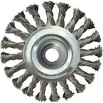 KS Tools Rostfreie Stahldrahtrundb&uuml;rste 0,5mm, &Oslash; 125mm