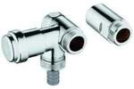 Grohe WAS-Ventil Batterie 3/4", chrom, Anschluss links (41040000)
