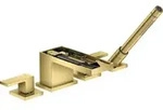hansgrohe Fertigset Axor MyEdition 4-L-BW-Rand-Arm., o. Pl., pol. gol optic