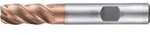 PFERD TOOLS VHM-Fr&auml;ser &Oslash;10mm, 4 Schneiden, 2xDC, Radius 1mm, AlTiN / TiSiXN