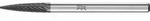 PFERD Tungsten carbide burrs SPG 0313/3 Z3 PLUS HC-FEP