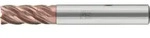 PFERD TOOLS VHM-Fr&auml;ser &Oslash;8mm, 5 Schneiden, mit Spanteiler, 2xDC, Radius 0,5mm,...