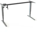 STIER Elektrisch h&ouml;henverstellbares Gestell 501-43 Silber 160 x 80 cm