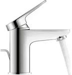 Duravit Waschtisch-Einhebelmischer S Wave Ausl. 95mm, m Zugst.Abl.Gar., chrom