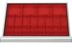 STIER Schubladeneinteilung Kleinteilek&auml;sten BLH 50 mm Innenma&szlig; 600x450 mm 4...