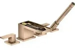 hansgrohe Fertigset Axor MyEdition 4-L-BW-Rand-Arm., o. Pl., pol. red gold