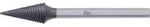 PFERD Tungsten carbide burrs SKM 0613/3 MICRO HC-FEP