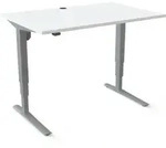 STIER Elektrisch h&ouml;henverstellbarer Schreibtisch 501-43 120 x 80cm Wei&szlig;