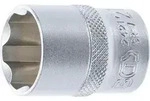 BGS Steckschl&uuml;ssel-Einsatz Super Lock Antrieb Innenvierkant 12,5 mm SW 21 mm