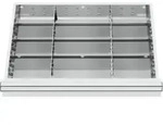 STIER Schubladeneinteilung Metalleinteilung BLH 200-300 mm Innenma&szlig; 600x450 mm...