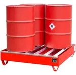 Bauer S&uuml;dlohn Profilwanne PW 200-4, lackiert, Feuerrot