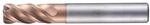PFERD TOOLS VHM-Fr&auml;ser &Oslash;25mm, 4 Schneiden, 2xDC, Radius 2mm, AlTiN / TiSiXN