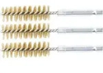 BGS Messingb&uuml;rste 15 mm Antrieb Au&szlig;ensechskant 6,3 mm (1/4 Zoll) 3 teilig