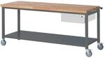 STIER Fahrbare Werkbank Premium mit 1 Schublade und Ablageboden BxTxH...